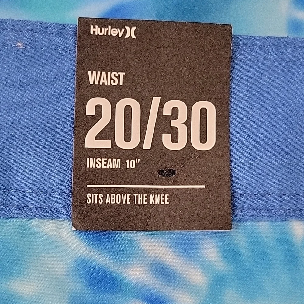 Hurley Young Mens Tie Dye Board Shorts Size 20 NEW